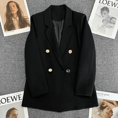  Blazer Feminino Preto