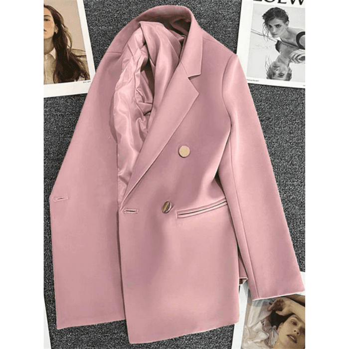  Blazer Feminino Rosa