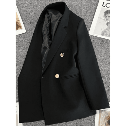  Blazer Feminino Preto