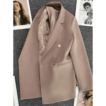  Blazer Feminino Marrom