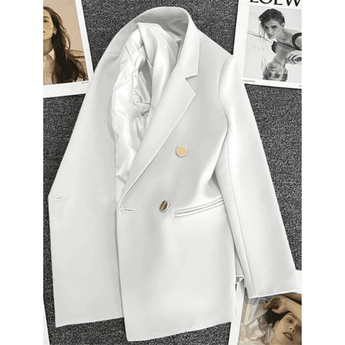  Blazer Feminino Branco