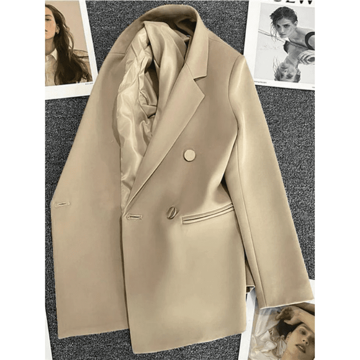  Blazer Feminino Marrom