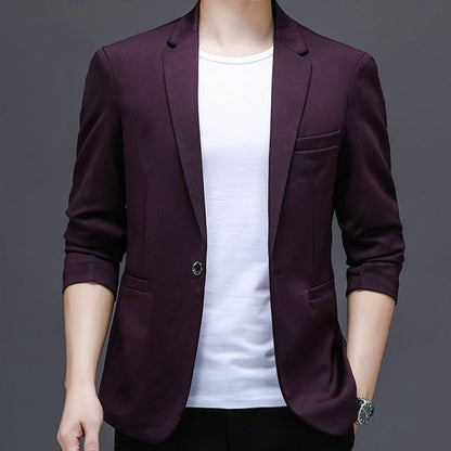 Blazer Masculino Slim Fit Oxford Elite