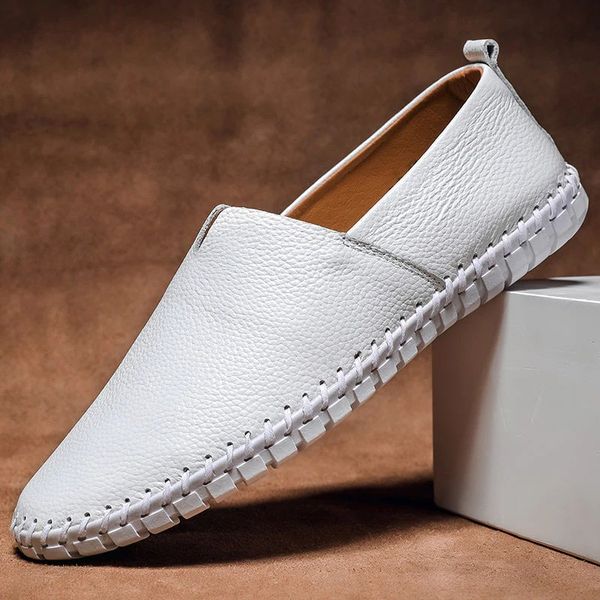 Mocassim Massimo em Couro