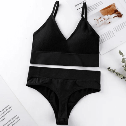 Conjunto Encanto - Sutiã com Bojo + Calcinha Fio [COMPRE 2, LEVE 3]