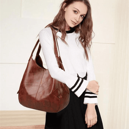Bolsa de Couro Marrom