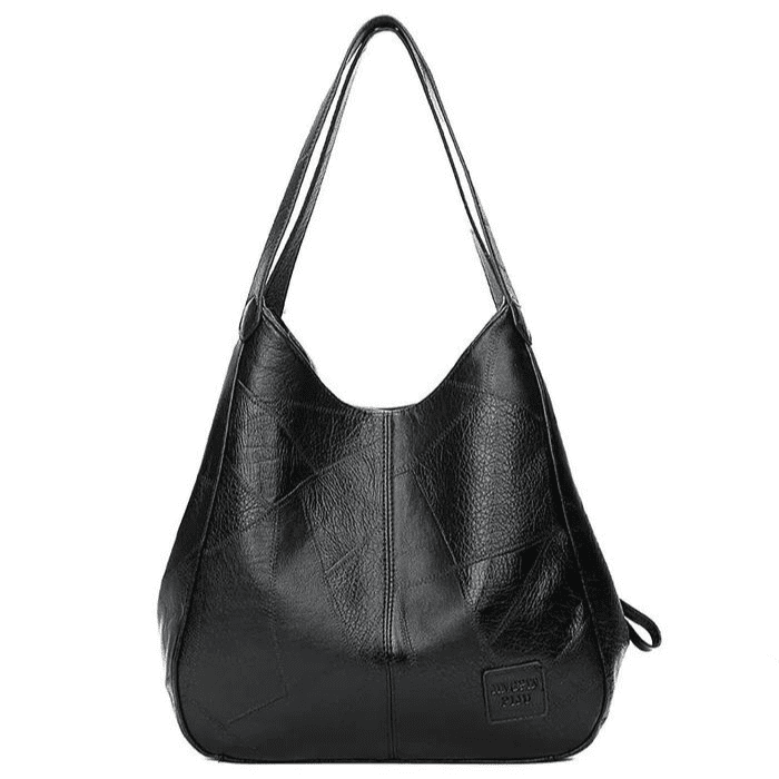 Bolsa de Couro Preta