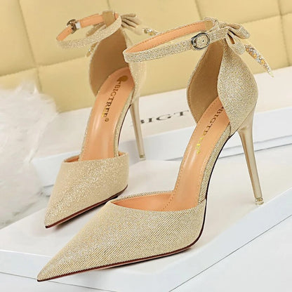 Scarpin Salto Alto Fino