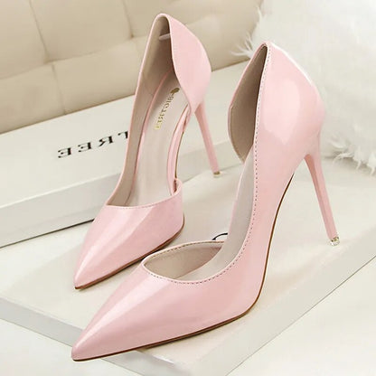 Scarpin Salto Alto Bico Fino