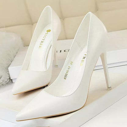 Scarpin Salto Alto Fino
