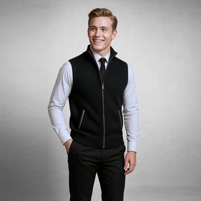 Colete Masculino Premium em Tricô