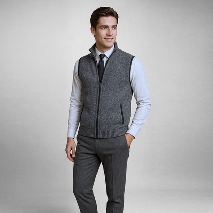 Colete Masculino Premium em Tricô