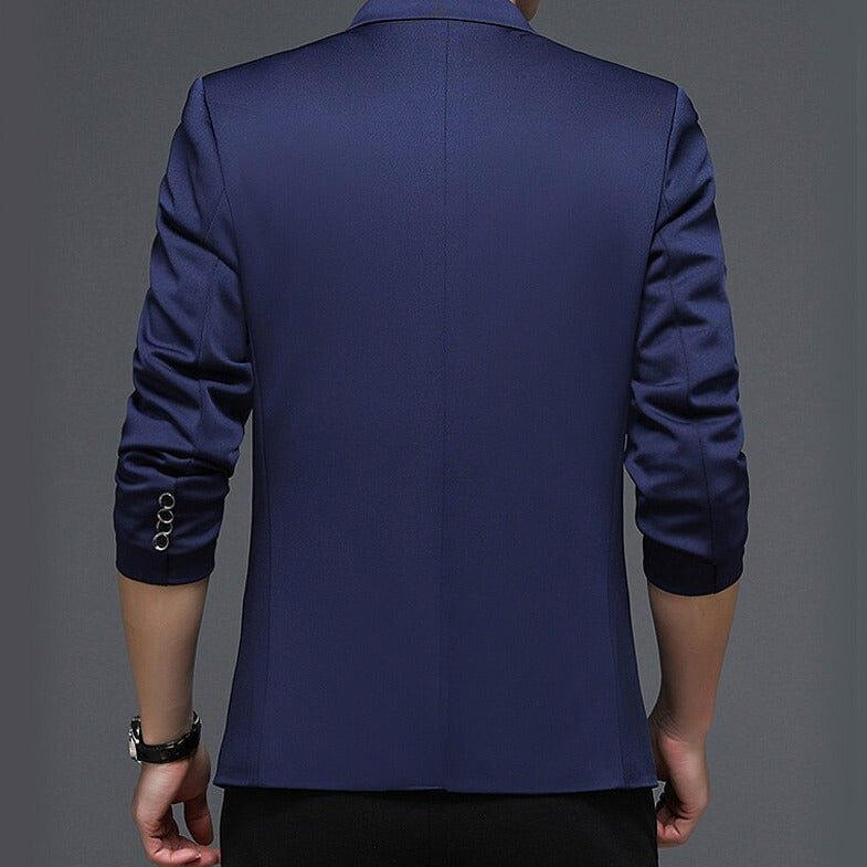 Blazer Masculino Slim Fit Oxford Elite