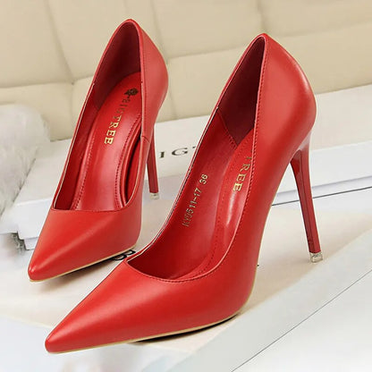 Scarpin Salto Alto Fino