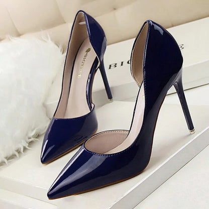 Scarpin Salto Alto Bico Fino