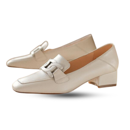 Mocassim de Couro Feminino - Encantária