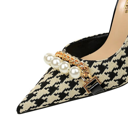 Scarpin Salto Alto Fino 