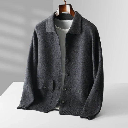 Cardigan Masculino Clássico Premium