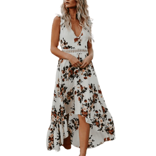 Vestido Longo Fenda Feminino - Encantária Manoela