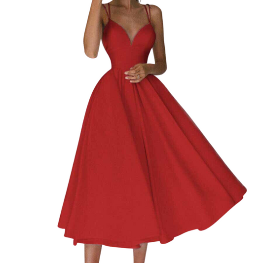 Vestido Midi Feminino - Encantária Daphne