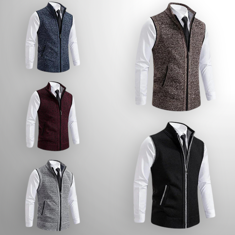 Colete Masculino Premium em Tricô